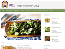 Tablet Screenshot of freshinspirationgroup.com